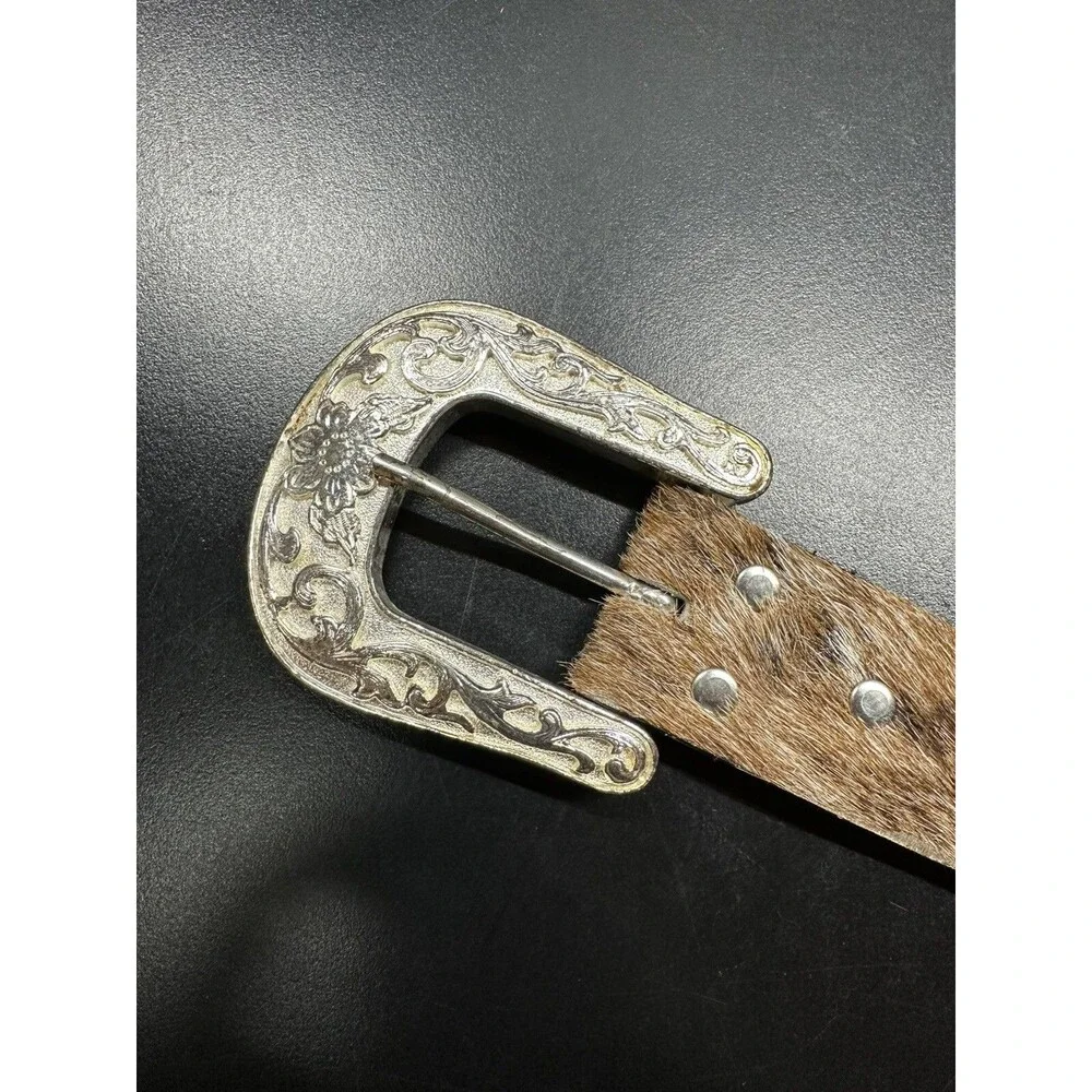 Rhinestone Cow Belt Size Large